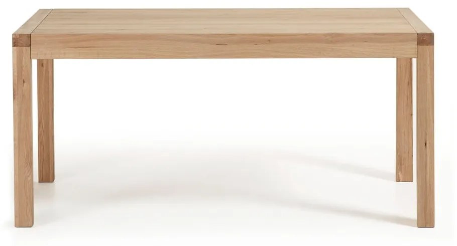 Rozkładany stół z dodatkowym blatem w dekorze dębu 100x200 cm Briva – Kave Home