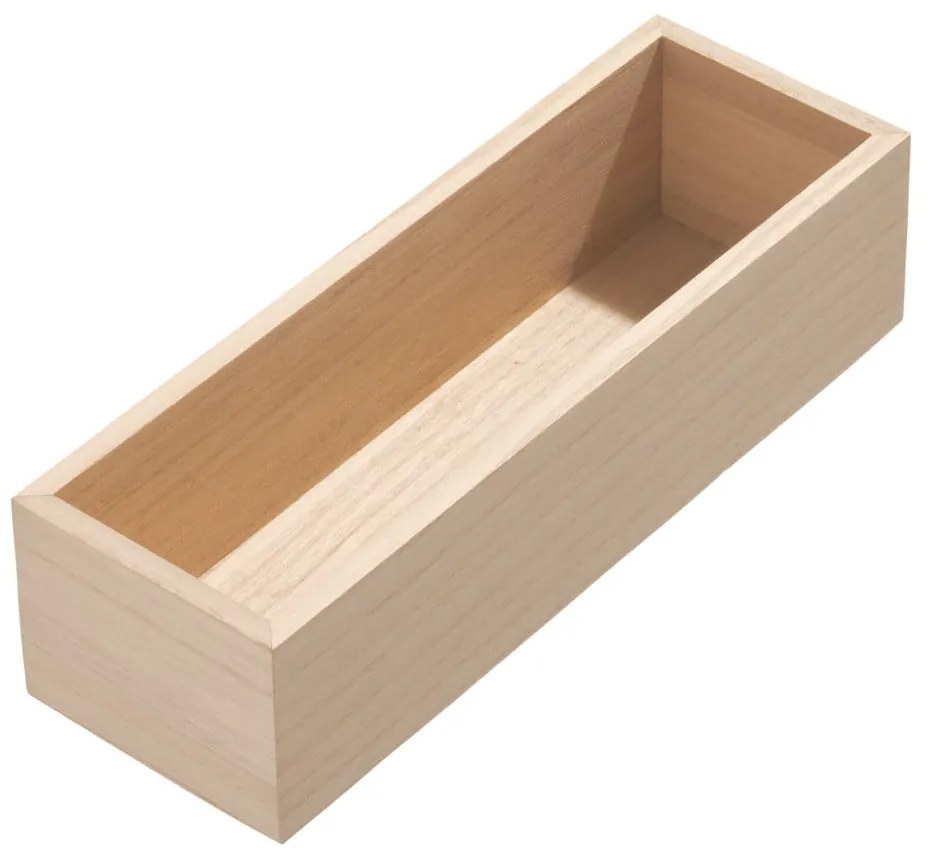 Organizer kuchenny z drewna paulownia iDesign, 25,4x8,4 cm