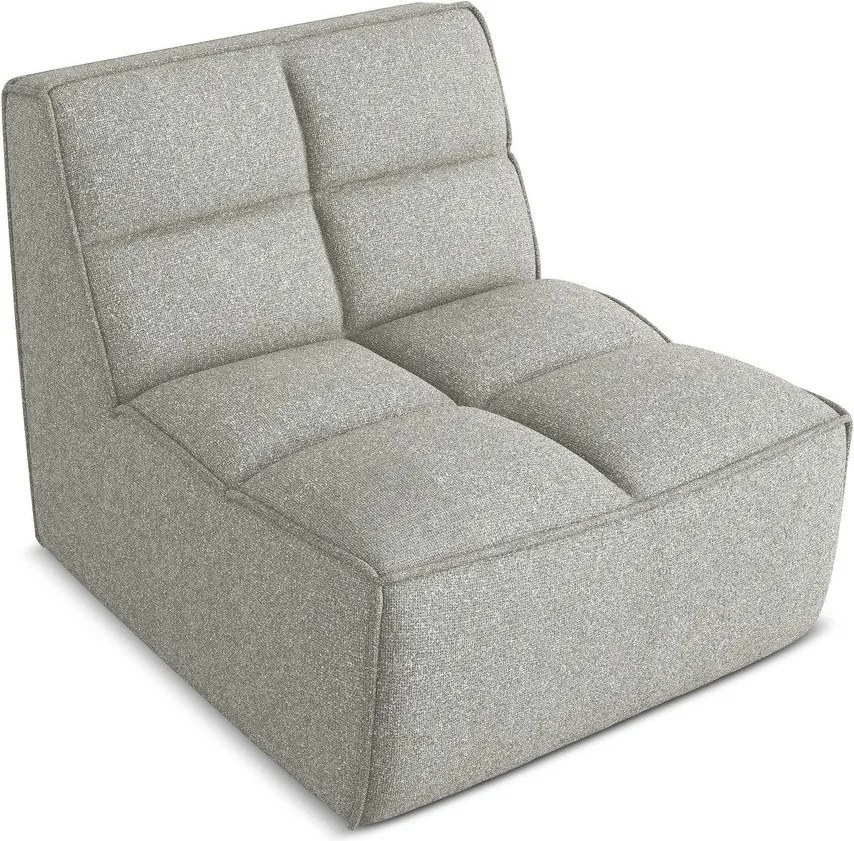 Jasnoszary moduł sofy Kalai – Makamii