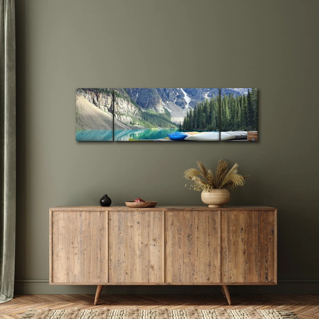 Obraz - Moraine Lake (170x50 cm)