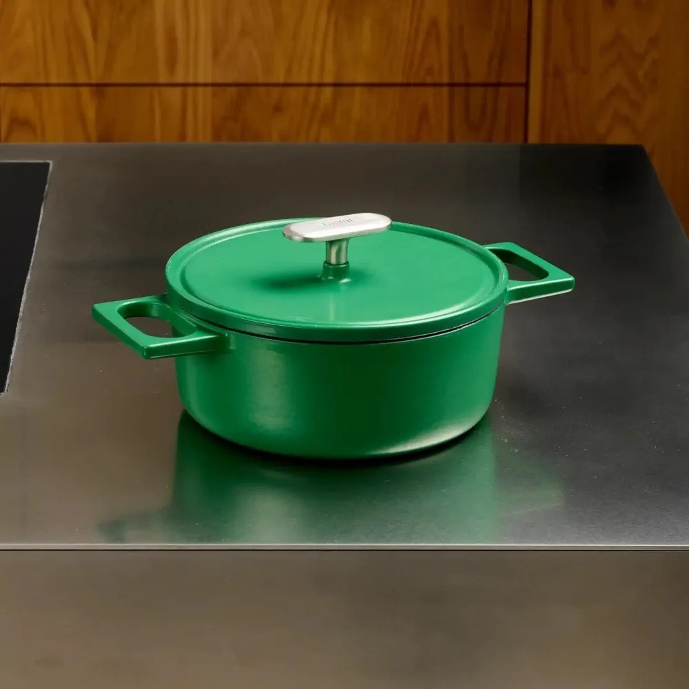 Garnek żeliwny z pokrywką odpowiedni na indukcję 2 l Mattia 3.0 – FABINI