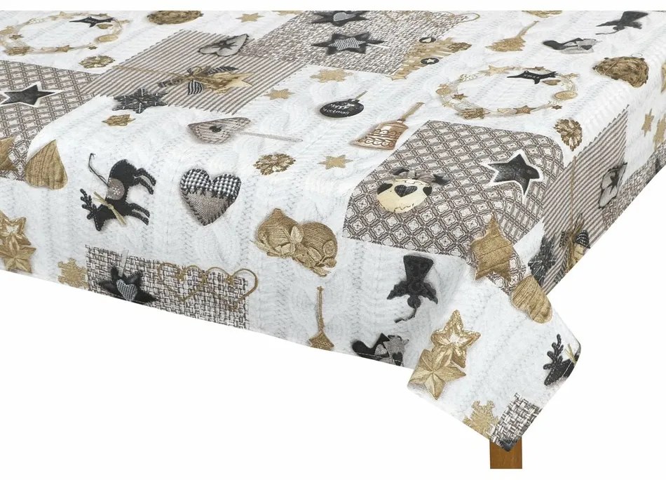 Bellatex Obrus Świąteczny Dzwonek, 120 x 140 cm