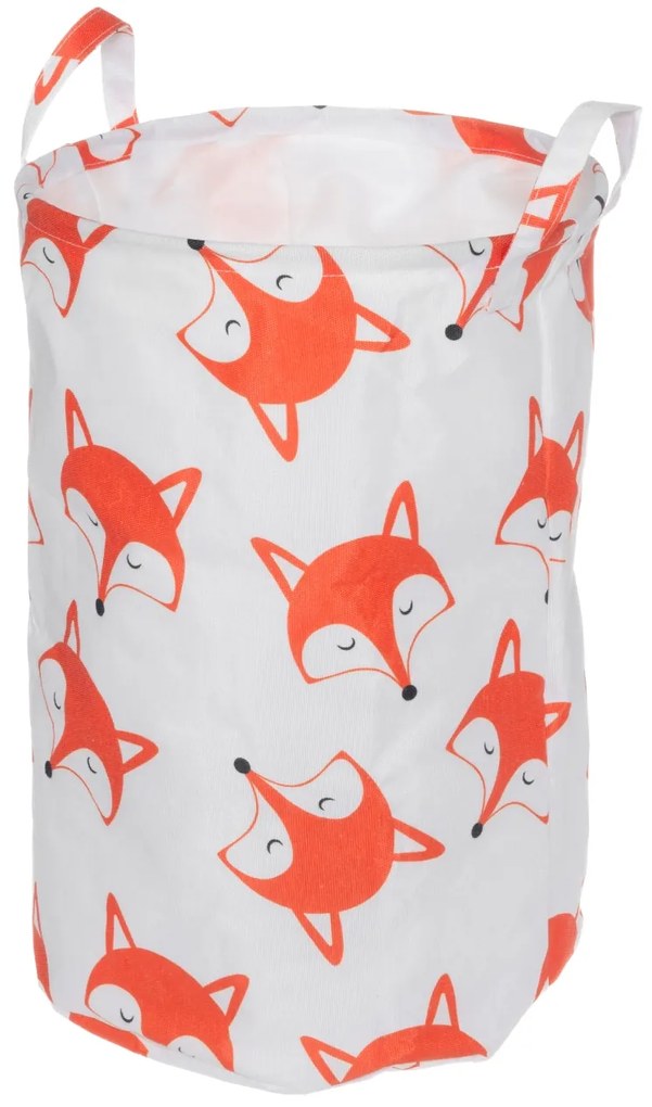 Tekstylny kosz z uszami FOXY, Ø 34 x 50 cm