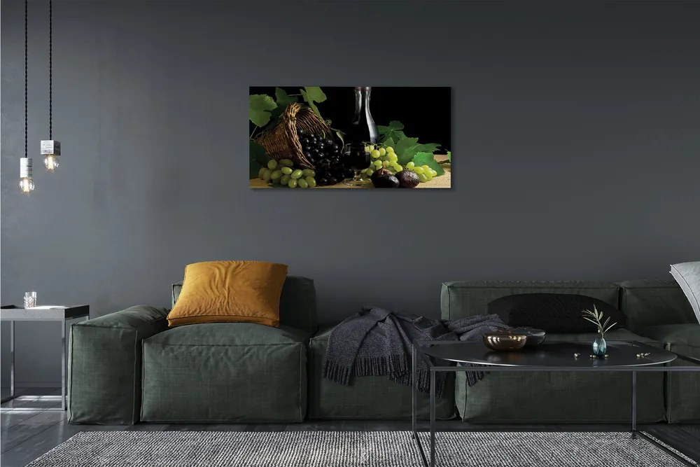 Obraz na płótnie Szlachetny Rocznik I Winogrona