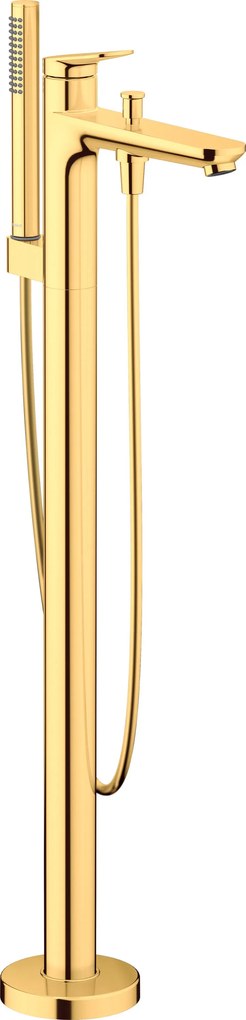 Jednouchwytowa bateria wannowa stojąca Duravit Wave