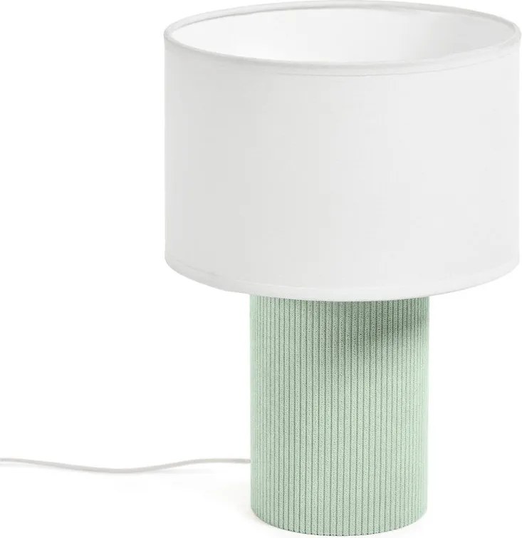 Biało-turkusowa lampka dziecięca Bianella – Kave Home