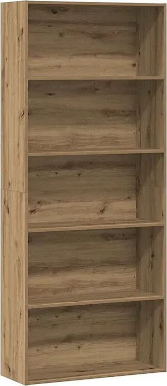 Księgozbiór Ręcznie Robiony z Dębu 80x30x189 cm Drewno Inżynieryjne