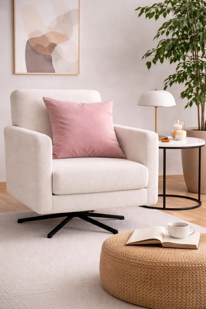 Poszewka na poduszkę dekoracyjna : Kolor tkaniny - VELVET - MG58, Rozmiar - 50x50, Typ tkaniny - Velvet