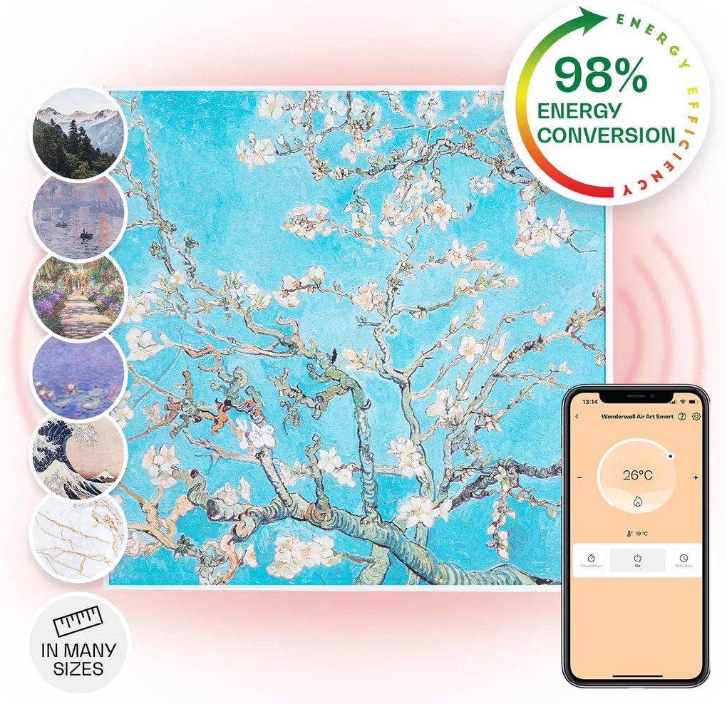 Klarstein Wonderwall Air Art Smart Panel grzewczy na podczerwień