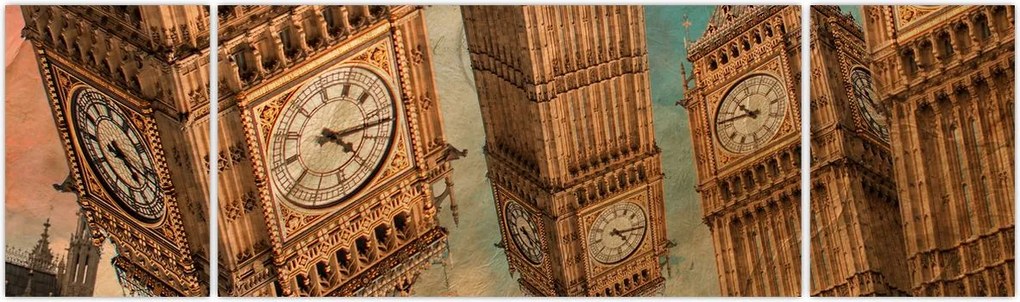 Obraz - Big Ben, Londyn (170x50 cm)