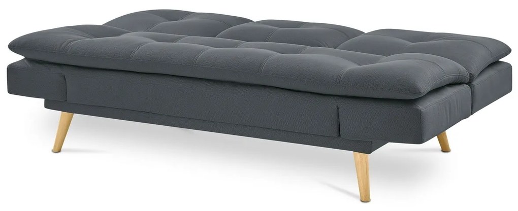 Trzyosobowa sofa ASB-4720 GREY2, ciemnoszara