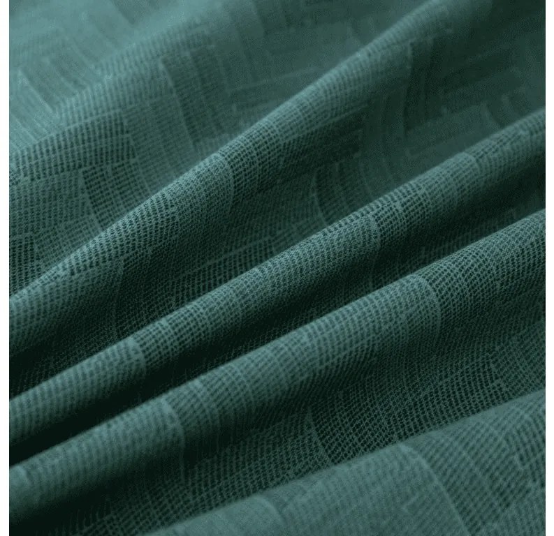 PrzytulneMieszkanie.pl PrzytulneMieszkanie.pl Pościel z mikrofibry ZEFELLE ciemnozielona Rozmiar pościeli: 2 szt 70 x 90 cm | 200 x 220 cm