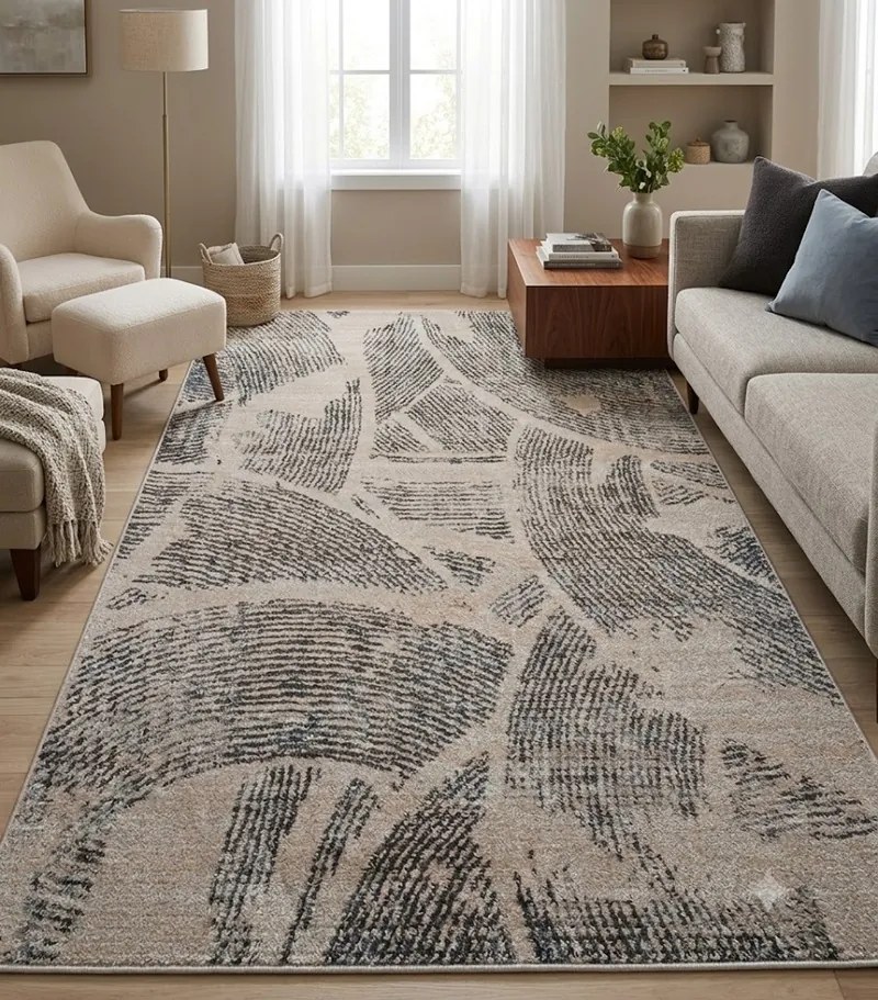 Dywan nowoczesny Fancy 100% Dywan Artystyczne Łuki 120 cm x 170 cm