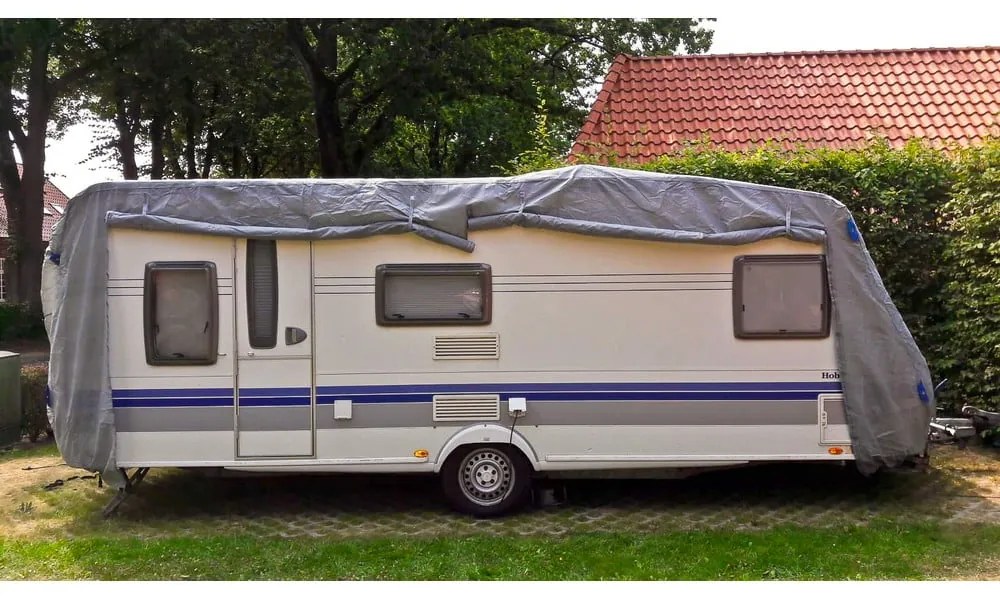 Plandeka na przyczepę kempingową 670x250x220 cm – Garden Pleasure