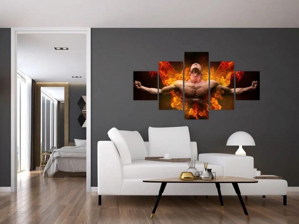 Obraz - Męska moc (125x70 cm)