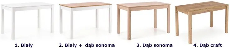 Skandynawski stół w kolorze dąb sonoma - Inat
