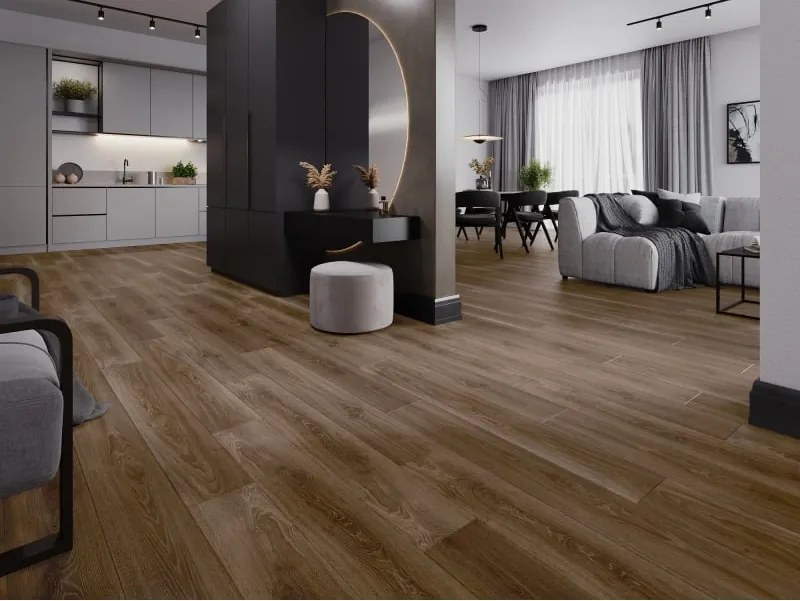 Mexen San Juan panele winylowe 1240 x 182 mm SPC 6,5 mm, podkład IXPE 1,5 mm, 4 V-Fuga, Dąb - F1049-1240-182-505-4V1-01