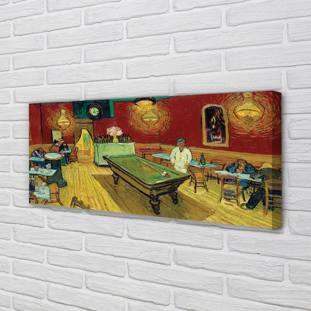 Zdjęcie na płótnie Nocna kawiarnia - Vincent Van Gogh