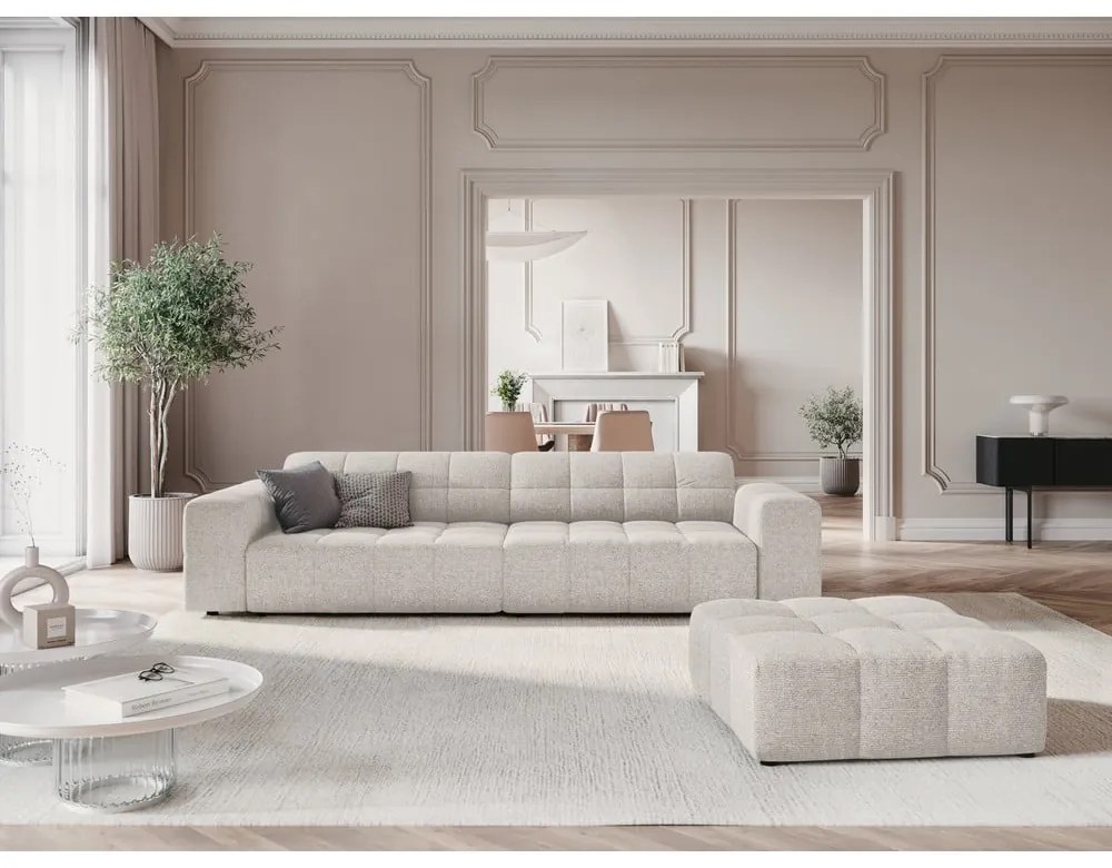 Jasnoszara sofa 244 cm Chicago – Cosmopolitan Design