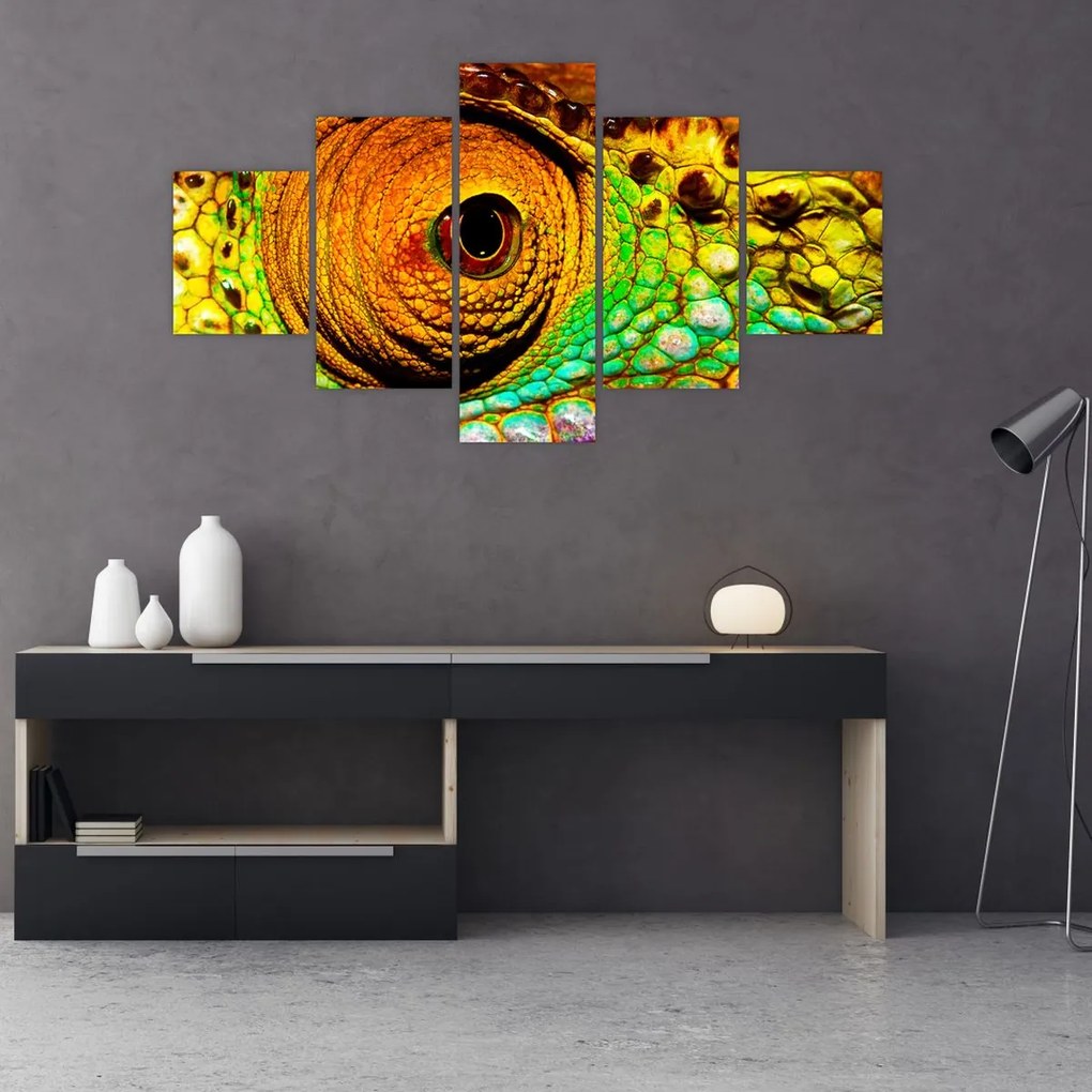 Obraz - Kameleon (125x70 cm)