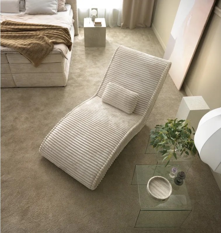 Fotel Szezlong 80 SATO 1 osobowy w tkanininie TILIA 01 WERSAL