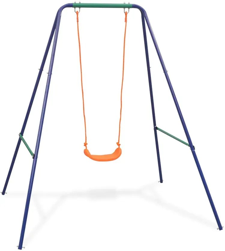 Ogrodowa huśtawka stojąca dla dzieci 2w1 E6-N78