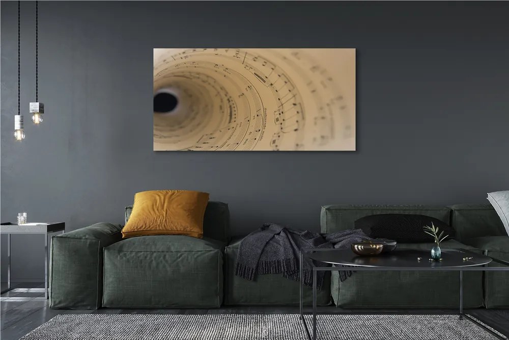 Zdjęcie na płótnie Rękopis Wielkiej Symfonii