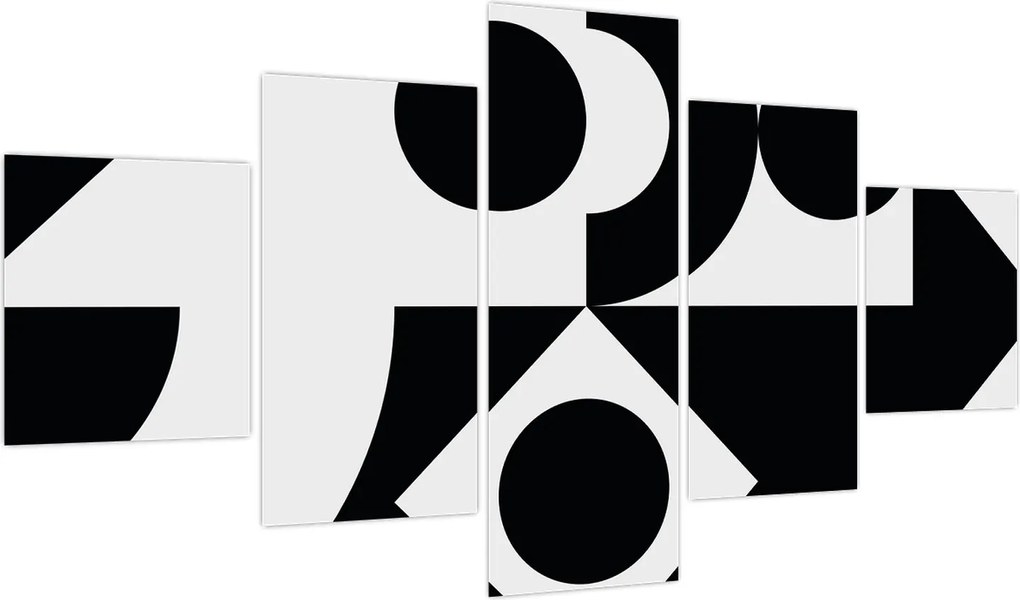 Obraz - Abstrakcja geometryczna N⁰1 (125x70 cm)