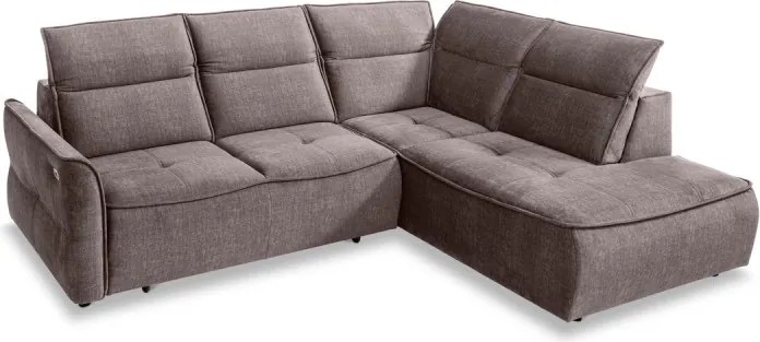 Narożnik MURILLO L z elektryczną regulacją siedziska Prawostronny w tkaninie VOGUE 04 WERSAL