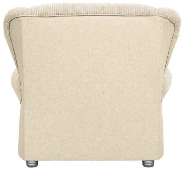 Beżowy sztruksowy szezlong Lord – Ropez