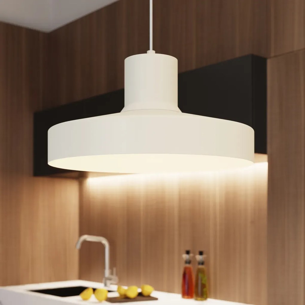 Lampa wisząca BILO beżowa SOLLUX  LIGHTING