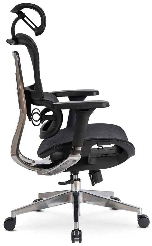 Ergonomiczny regulowany fotel biurowy z zagłówkiem C9-R59