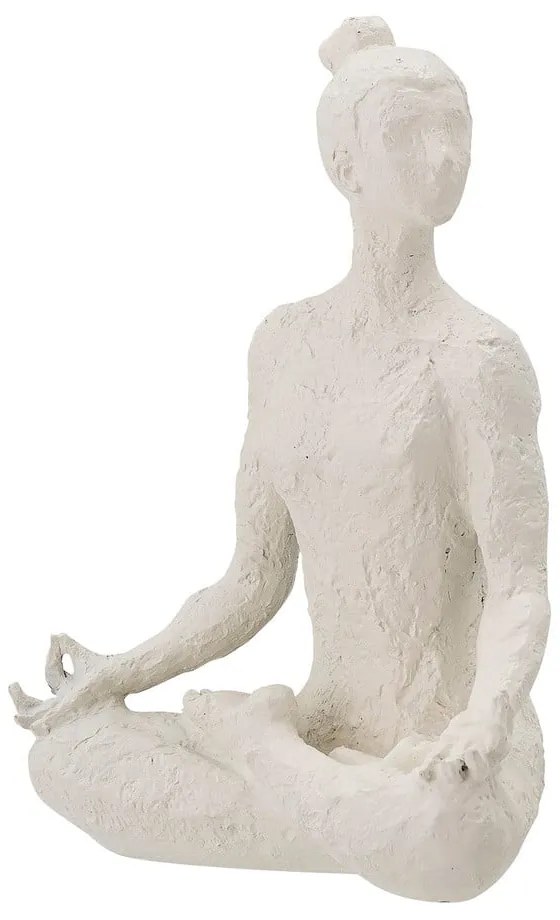 Biała figurka dekoracyjna Bloomingville Adalina, wys. 24 cm
