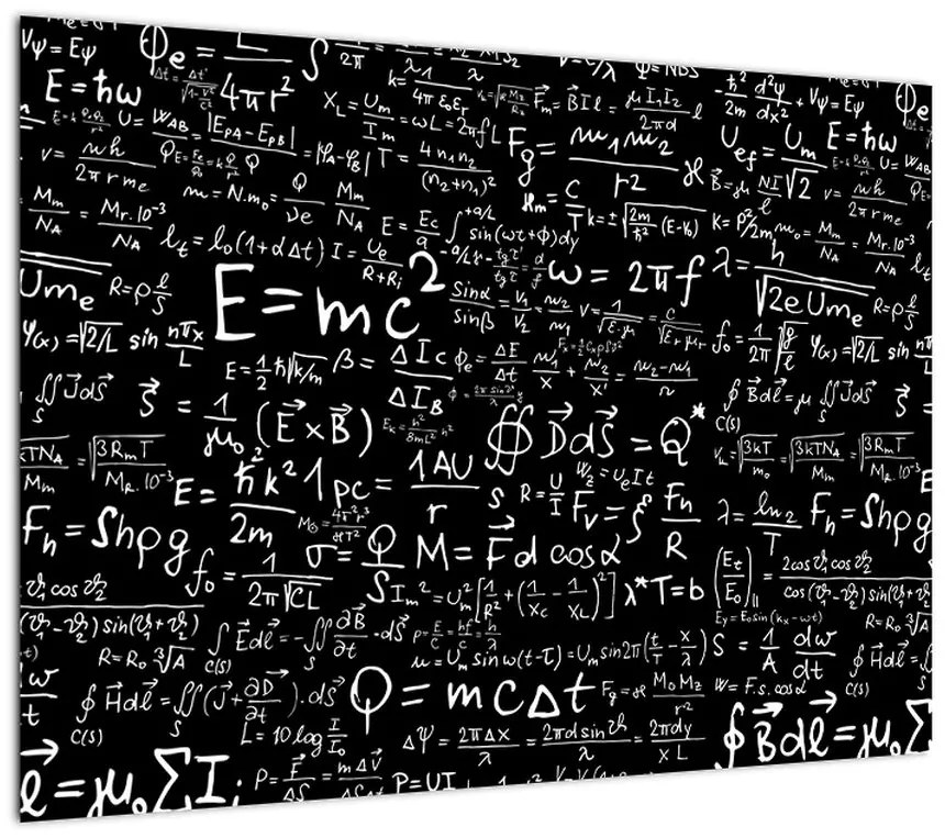 Obraz - Matematyka (70x50 cm)