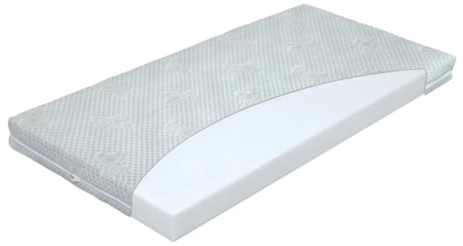 Średnio twardy piankowy materac dziecięcy 70x120 cm Driemko Eco – Materasso