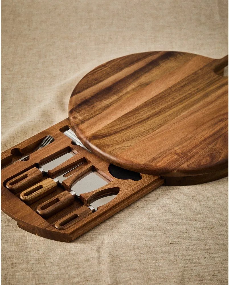 Drewniana deska do sera 46 x 36 cm Blera – Kave Home