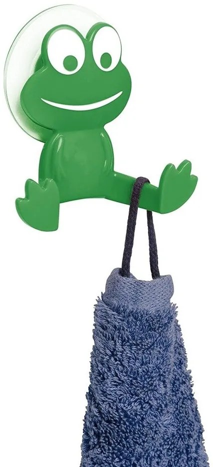 Uniwersalny haczyk FROG na przyssawkę, wieszak, WENKO