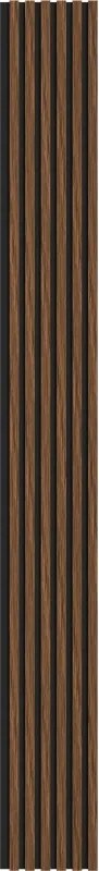 Mexen Lam-F lamele ścienne akustyczne 275 x 30 cm, filc 8 mm, fornir techniczny, Mahoń Rubinowy - S105-275307-3015-013
