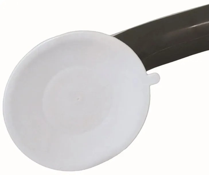 Spirella Uchwyt do łazienki z przyssawkami SAFE, biały, 29 cm
