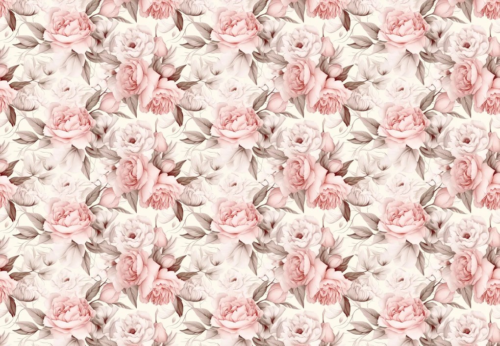 Fototapeta – Różowe piwonie II. (196x136 cm)