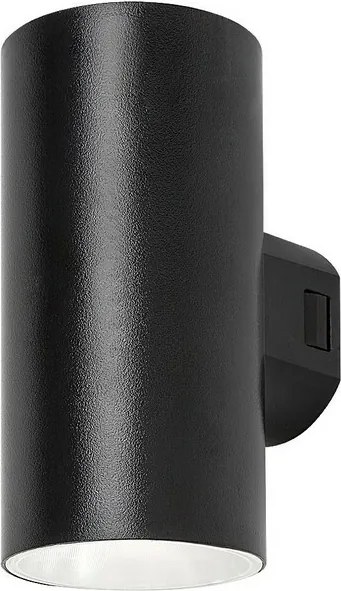 Rabalux 77155 zewnętrzna lampa ścienna LED Urfa, 18 W, IP65, czarny, 16 cm