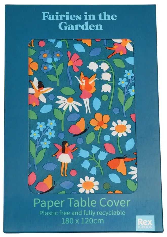 Obrus z papieru 120x180 cm Fairies in the Garden – Rex London