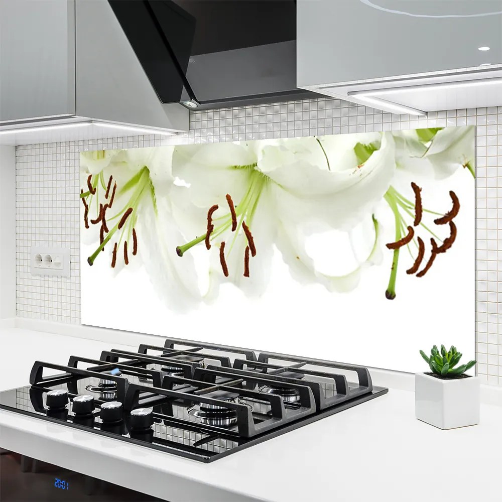 Szkło Ozdobne do Kuchni Kompozycja Florystyczna