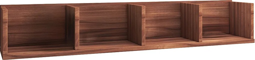 Drewniana półka ścienna Półka ścienna Honsa