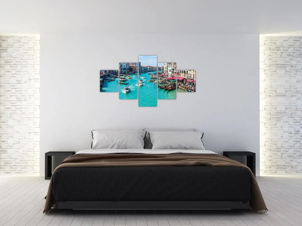 Obraz  - Canal Grande, Wenecja, Włochy (125x70 cm)