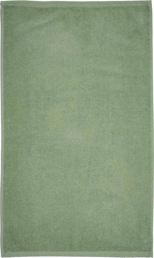 Zielone bawełniane ręczniki kąpielowe szybkoschnące frotte zestaw 2 szt. 90x140 cm Quick Dry – Catherine Lansfield