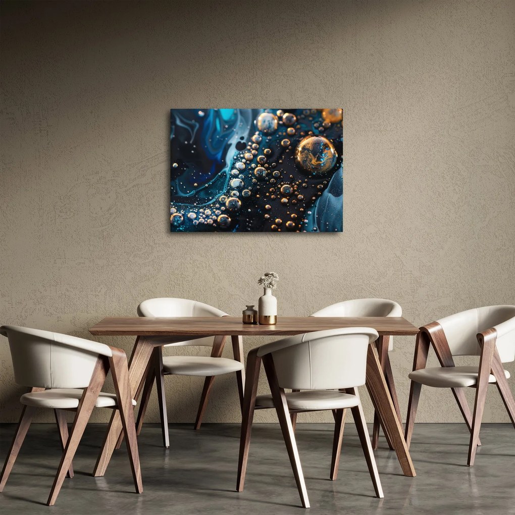 Obraz - Krople atramentu (70x50 cm)