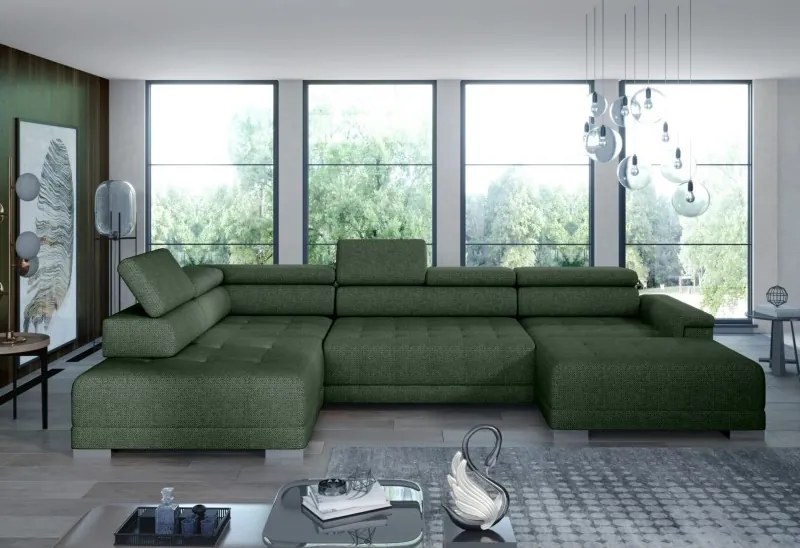 Narożnik CAMPO XL z elektryczną regulacją siedziska WERSAL