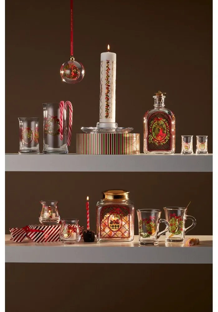 Szklana ręcznie dmuchana bombka ø 8 cm Annual Christmas Bauble 2025 – Holmegaard