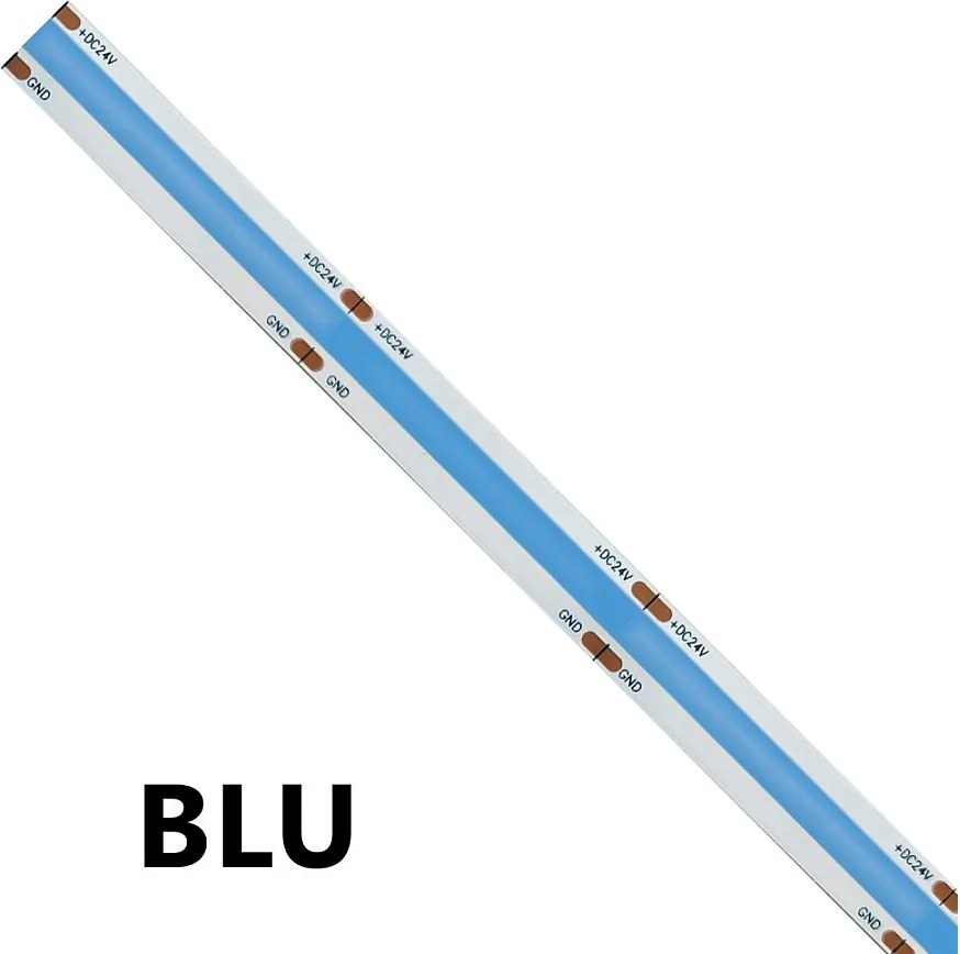 Taśma LED COB 15W/MT 24V jednokolorowa, rolka 5m, czerwona